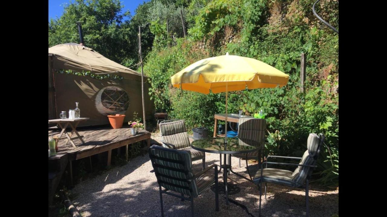 Star Gazing Luxury Yurt With River Views, Off Grid Eco Living Vale do Barco المظهر الخارجي الصورة
